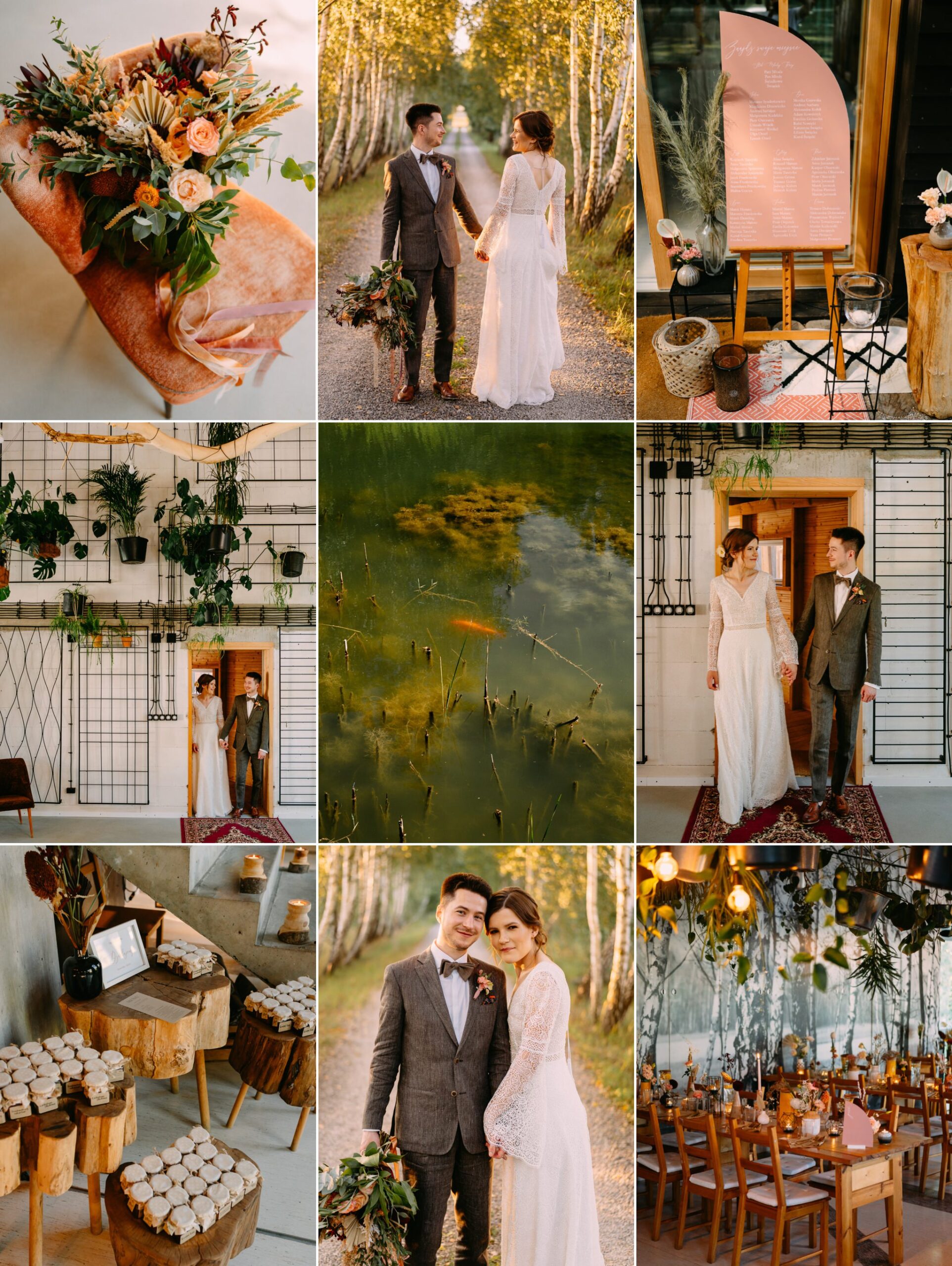 Ślub w stylu slow wedding w Oczyszczalni